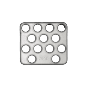 OMP Co-Drivers Footrest In Sandblasted Aluminium