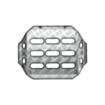 OMP Navigator's Footrest Knurled Aluminium