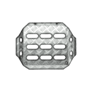 OMP Navigator's Footrest Knurled Aluminium