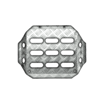 OMP Navigator's Footrest Knurled Aluminium