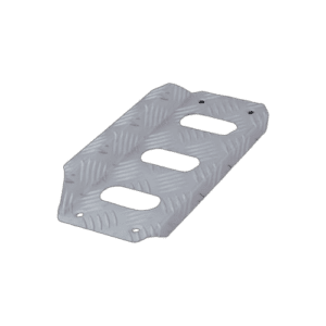 Knurled Anodized Aluminum Left Footrest