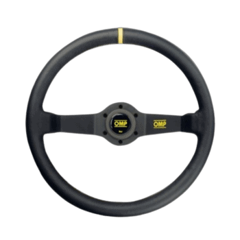 OMP Rally Leather Steering Wheel