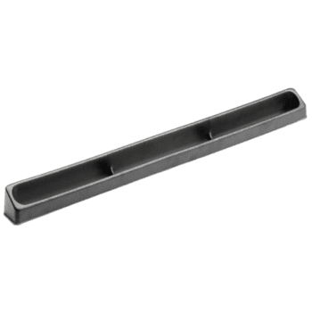 Facom side storage tray for XL drawer PL.655, durable black plastic organiser for workshop tools and accessories.