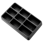 Facom small components storage module with 12 compartments for efficient organisation.