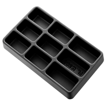 Facom small components storage module with 12 compartments for efficient organisation.
