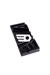 Facom plastic tray top for S.450ep Pl.24a, black with compartments for tools and accessories.