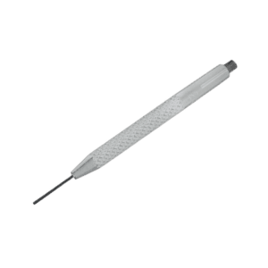 Facom drift punch tool with textured handle and metal tip for precise metalworking tasks.