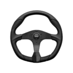 High-quality racing steering wheel for motorsport simulation, featuring ergonomic design and durable materials for realistic driving experience.