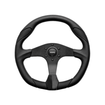 High-quality racing steering wheel for motorsport simulation, featuring ergonomic design and durable materials for realistic driving experience.