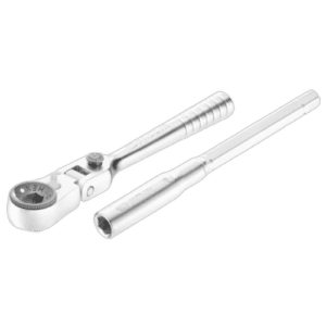 Facom 180° flexible head 1/4'' compact ratchet R.180 for precise tightening and loosening tasks.