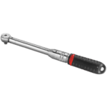 Facom R-J-S.208 click wrench with fixed ratchet and ergonomic handle for precise tightening.