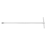 Facom 1/4 drive tee with universal joint R.228 for precise torque application and flexible access in automotive repairs.