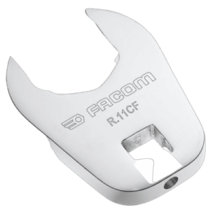 Facom R.CF 1/4 metric crowfoot end bit tool for precise mechanical work.