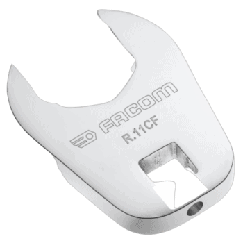 Facom R.CF 1/4 metric crowfoot end bit tool for precise mechanical work.