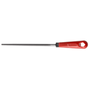 Facom RD.MDEMA second-cut round file with handle, ideal for precision grinding and finishing tasks.