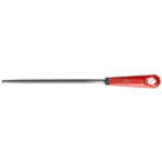High-quality racing screwdriver with red handle and long metal shaft for motorsport maintenance and repairs.