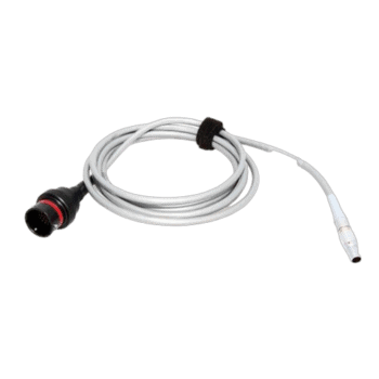 High-quality racing sensor cable with black and red connector for Grand Prix Racewear equipment.