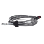 High-quality medical oxygen hose with connectors, suitable for respiratory therapy and medical use.