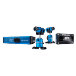 GPR Direct RaceLogic racing telemetry system with sensors and display for motorsport performance analysis.