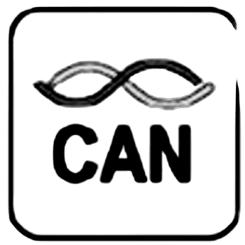 CAN logo with a stylised infinity symbol above the word 'CAN' on a black background.
