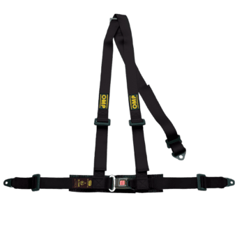 Grand Prix Racewear harness for motorsport safety, featuring adjustable straps and secure buckle, ideal for racing drivers and enthusiasts.