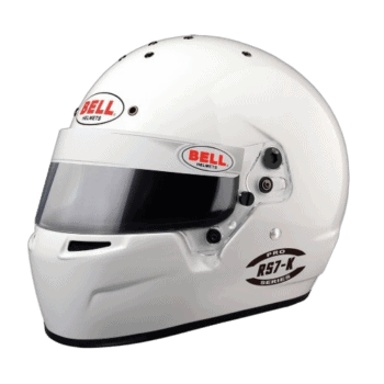 Bell RS7 K Kart Helmet - White