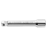 Facom S.S 1/2 wobble drive extension in polished chrome finish for automotive and mechanical use.
