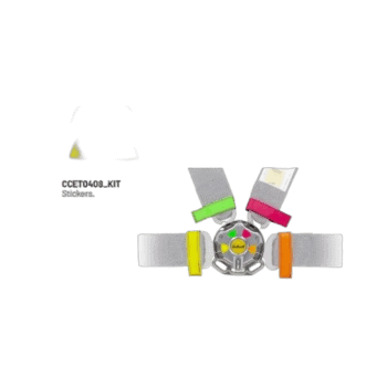 Sabelt Fluo Stickers For Endurance Buckle