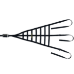 Schroth Roll Cage Net in black for race car safety and protection, designed for high-performance motorsport applications.