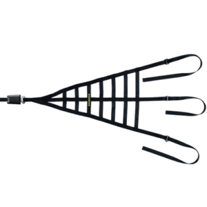 Schroth Roll Cage Net in black for race car safety and protection, designed for high-performance motorsport applications.