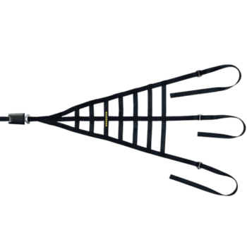 Schroth Roll Cage Net in black for race car safety and protection, designed for high-performance motorsport applications.