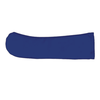 Blue racing glove from Grand Prix Racewear, designed for motorsport safety and performance.