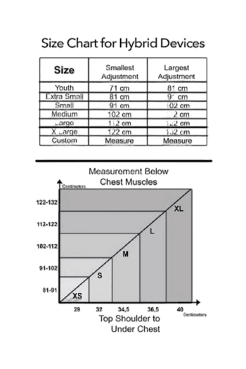 Chart comparing size options for Grand Prix Racewear, including XS, S, M, L, and XL, with measurements for chest, waist, and height.