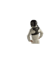 Race car driver in Grand Prix Racewear suit and helmet, ready for a race, showcasing professional motorsport apparel.