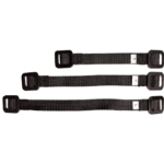 Set of three Simpson Hybrid Centre Tethers in small, medium, and large sizes for racewear safety.
