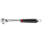Facom 1/2 maintenance free pear head ratchet with ergonomic handle for professional use.