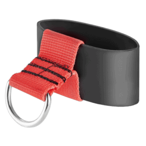 Grand Prix Racewear heat shrink sheath with metal D ring for safety and durability.