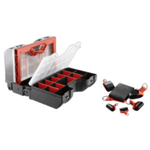 Facom SLS.G heat shrinking sheath kit with storage case and accessories for electrical insulation and protection.