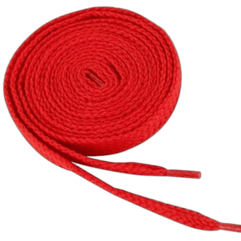 Red racing laces for Grand Prix Racewear, designed for motorsport safety and style.