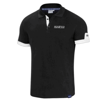 Sparco Polo Corporate Black