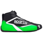 SPA00129832NRVF Black/Fluro Green Sparco K-Formula Kart Boots Junior