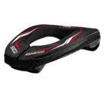 Sparco racing seat cushion with black, red, and white design for motorsport safety and comfort.