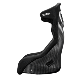 High-performance racing simulator seat from Grand Prix Racewear, featuring ergonomic design and durable materials for realistic racing experience.