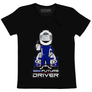 SPA017013 Sparco T-Shirt Future Racer - Black
