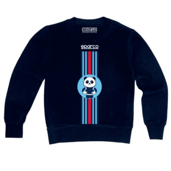 SPA017021BM0 Sparco Martini Stripes Design Sweatshirt Hoodie