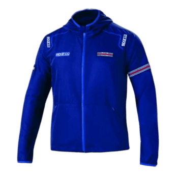 SPA02405MRBM Sparco Wind Stopper Martini Racing Jacket - Navy Blue