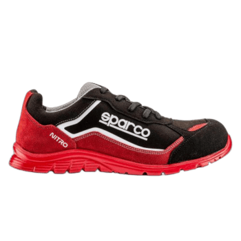 Sparco Nitro S3 Mechanics Shoe - Red/Black