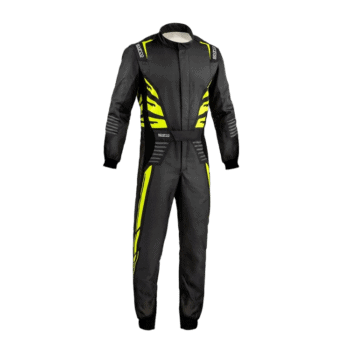 Sparco Custom Suit Infinity 5.0 -Grey / Fluro Yellow