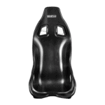 Sparco racing seat made from lightweight carbon fibre, designed for motorsport safety and performance.