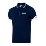 spa_013036_bm Sparco Polo Shirt Zip Mens 2024 Navy